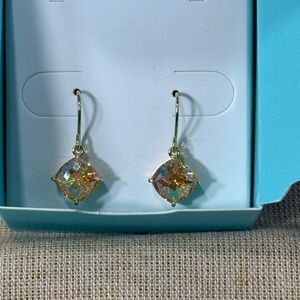Origami Owl Gold Drop Earrings